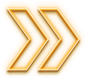 Yellow Neon Double Arrow